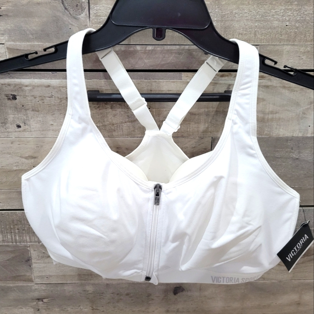 Victoria Sport bra. New. White